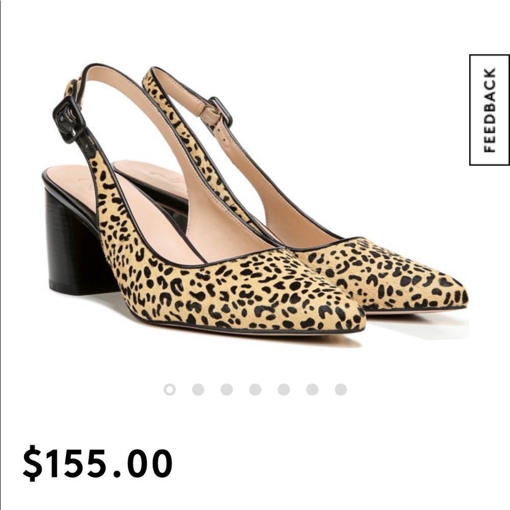 NWT naturalizer Nude Calf Print Leather 8.5 W